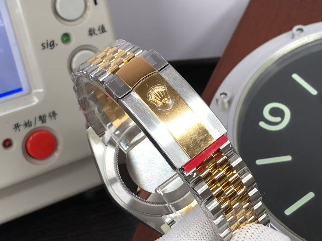 datejust 41 steel&gold fluted
