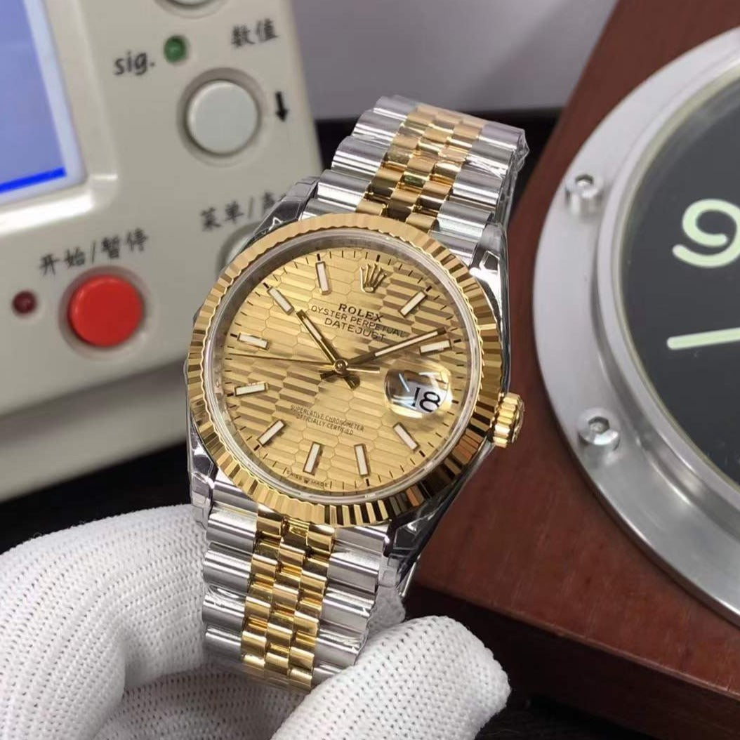 datejust 36 steel & gold jubilee