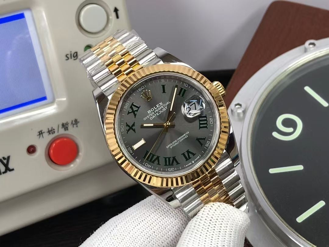 datejust 41 steel&gold fluted