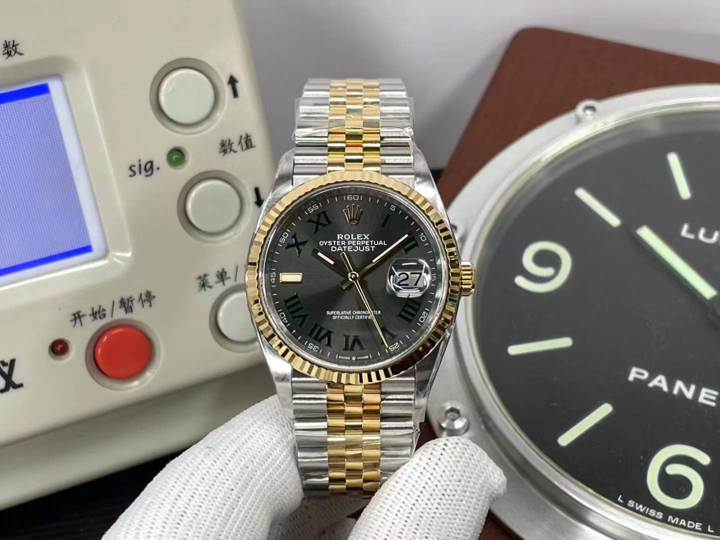 datejust 36 steel & gold jubilee