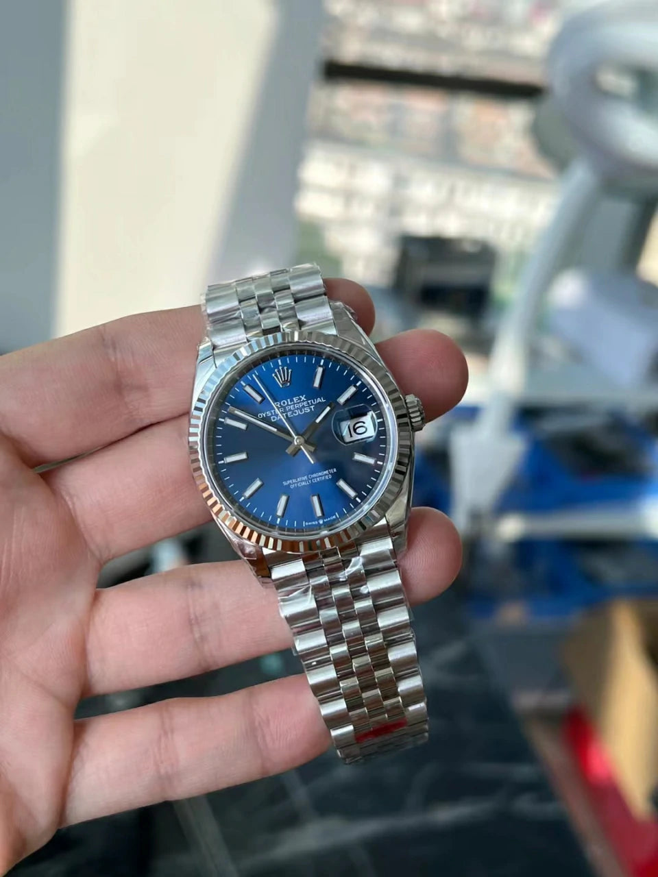 rolex datejust 36  jubilee