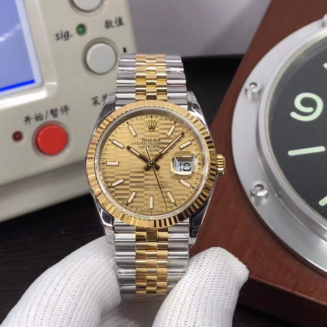 datejust 36 steel & gold jubilee