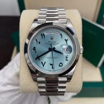 rolex day date arabic