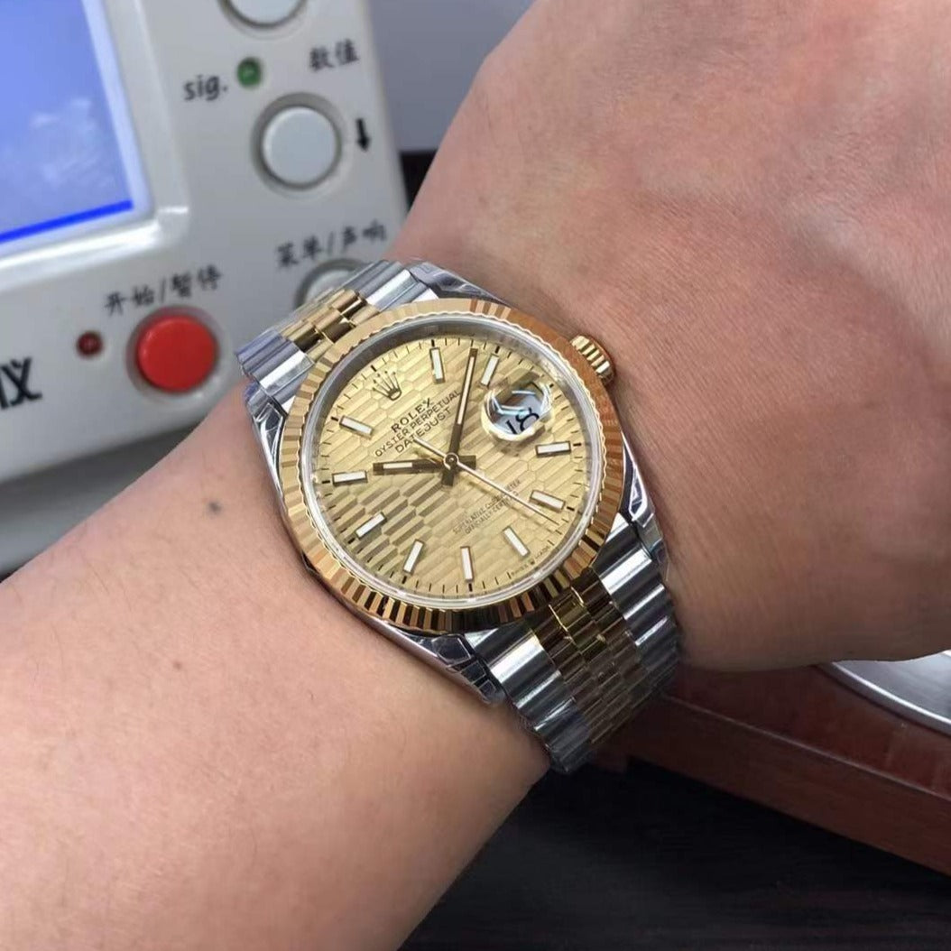 datejust 36 steel & gold jubilee