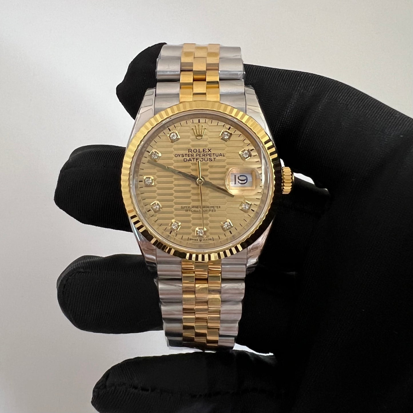 datejust 36 steel & gold jubilee