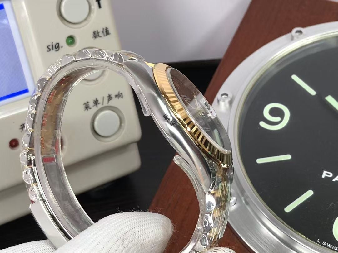 datejust 41 steel&gold fluted