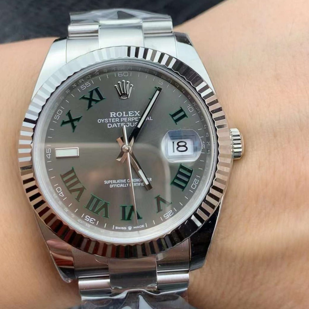 rolex datejust 41 oystersteel