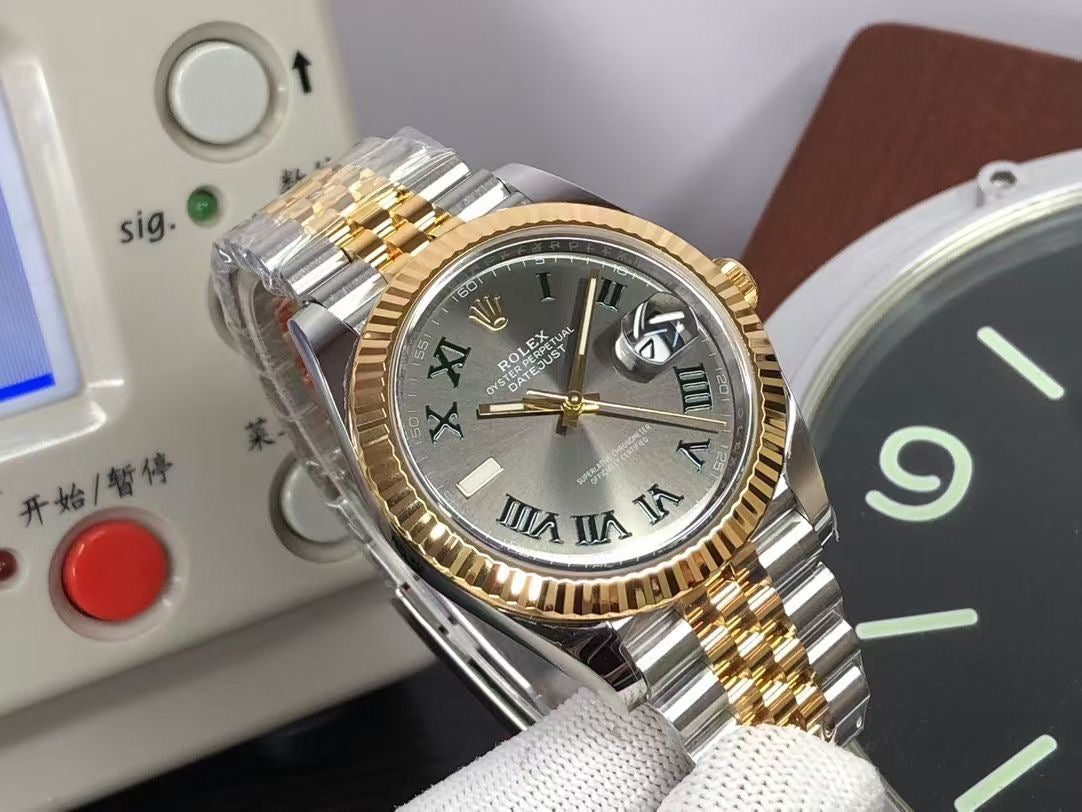 datejust 41 steel&gold fluted