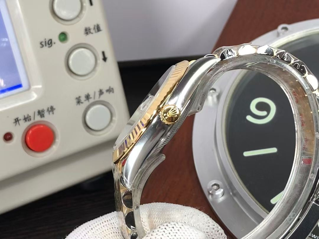datejust 41 steel&gold fluted