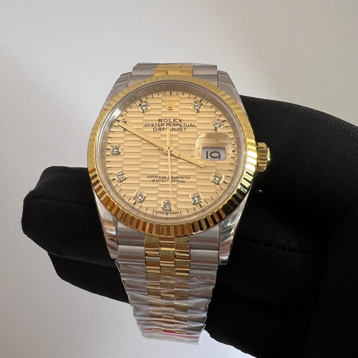 datejust 36 steel & gold jubilee