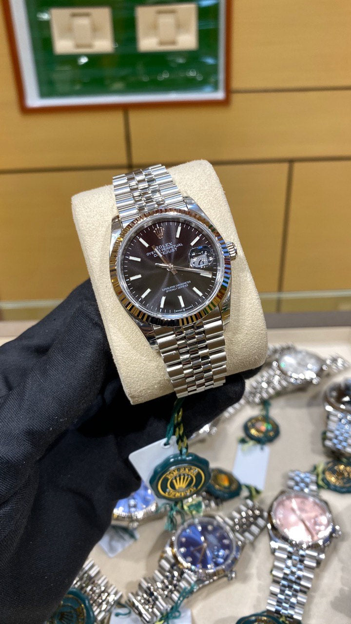 rolex datejust 36  jubilee