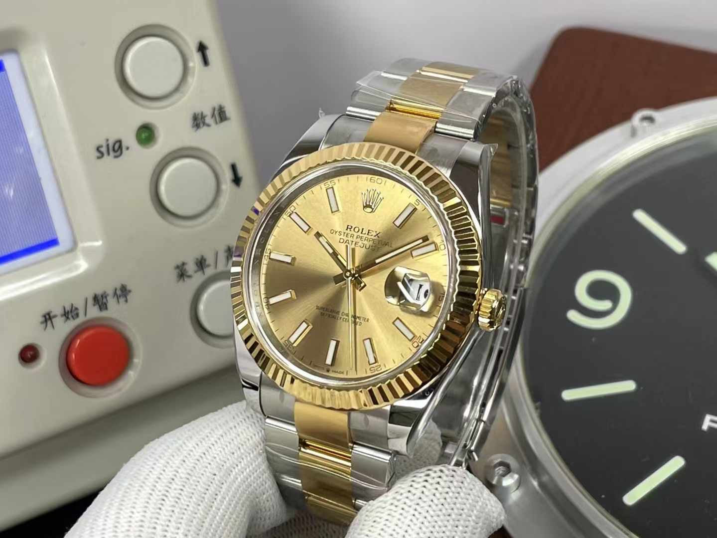 datejust 41 steel&gold oyster