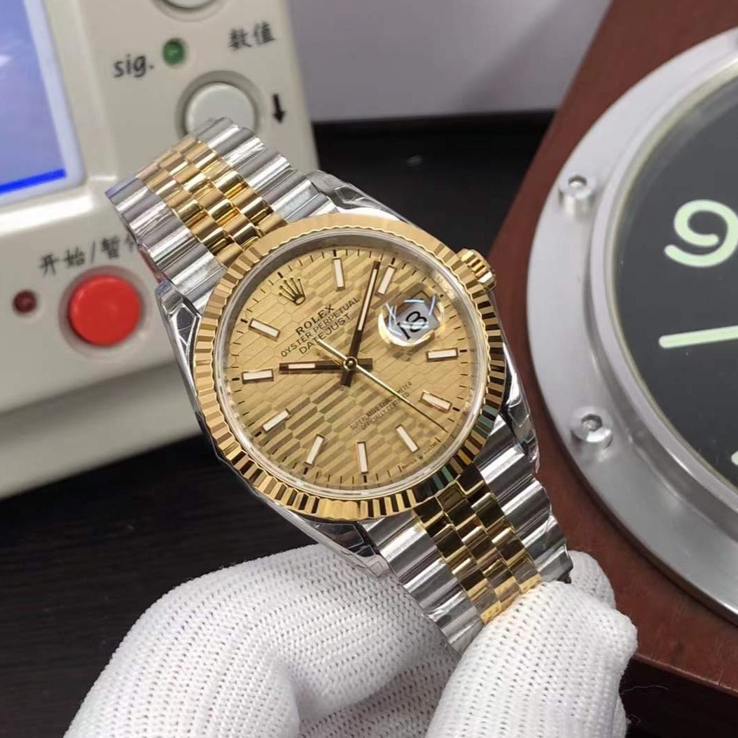 datejust 36 steel & gold jubilee