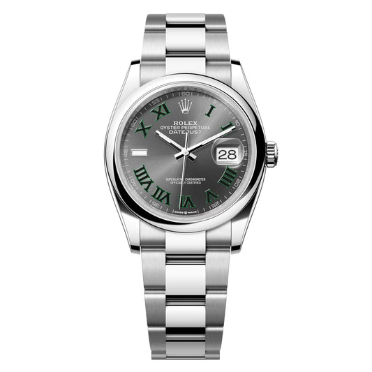 rolex datejust 36 smooth oyster