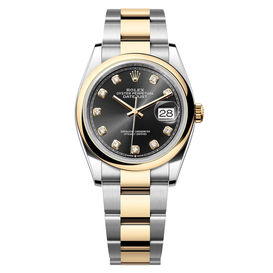 datejust 36 steel & yellow gold