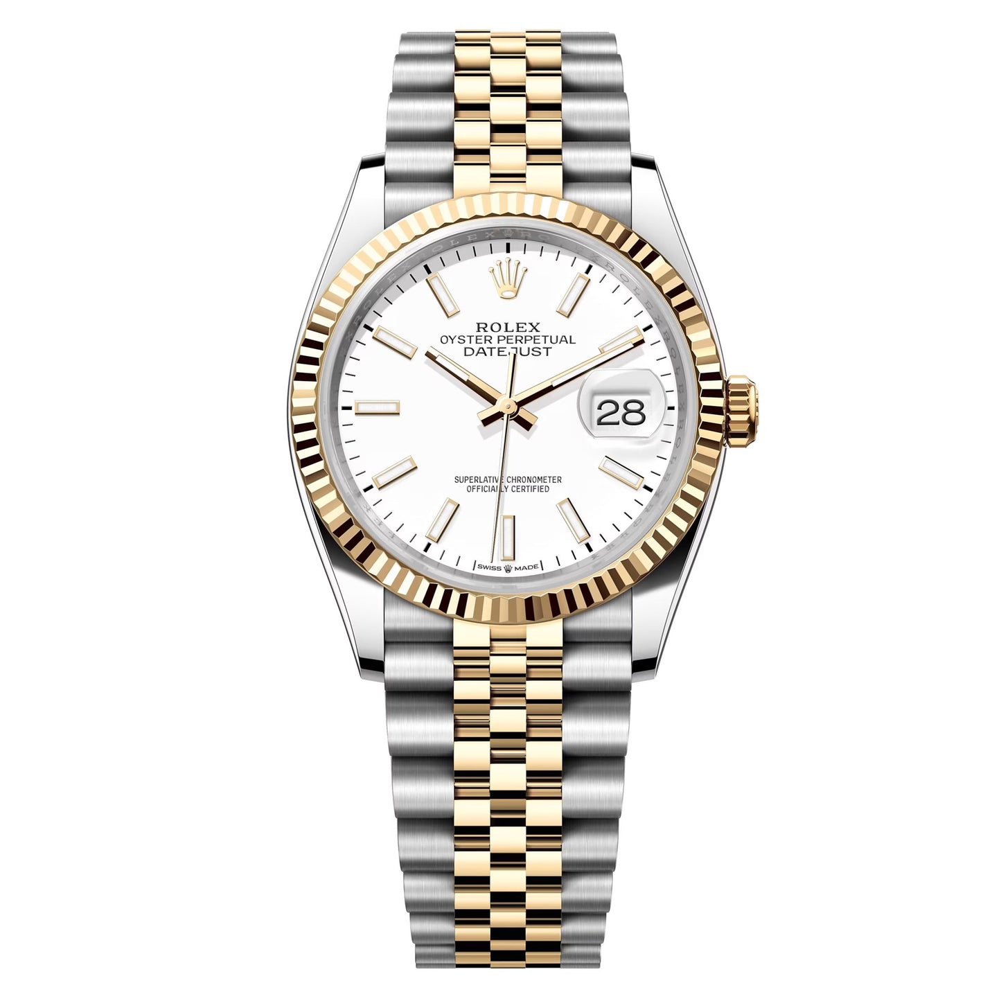 datejust 36 steel & gold jubilee