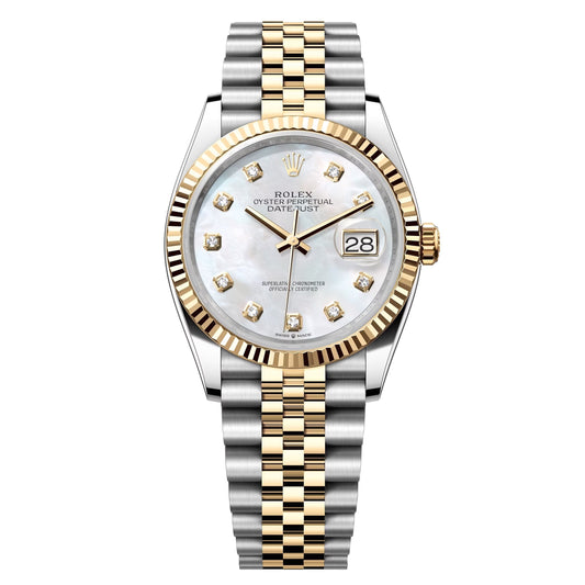 datejust 36 steel & gold jubilee