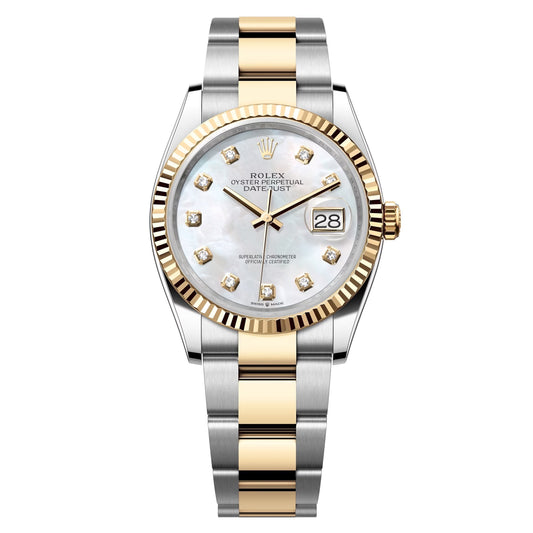 rolex datejust 36 steel&yellow gold