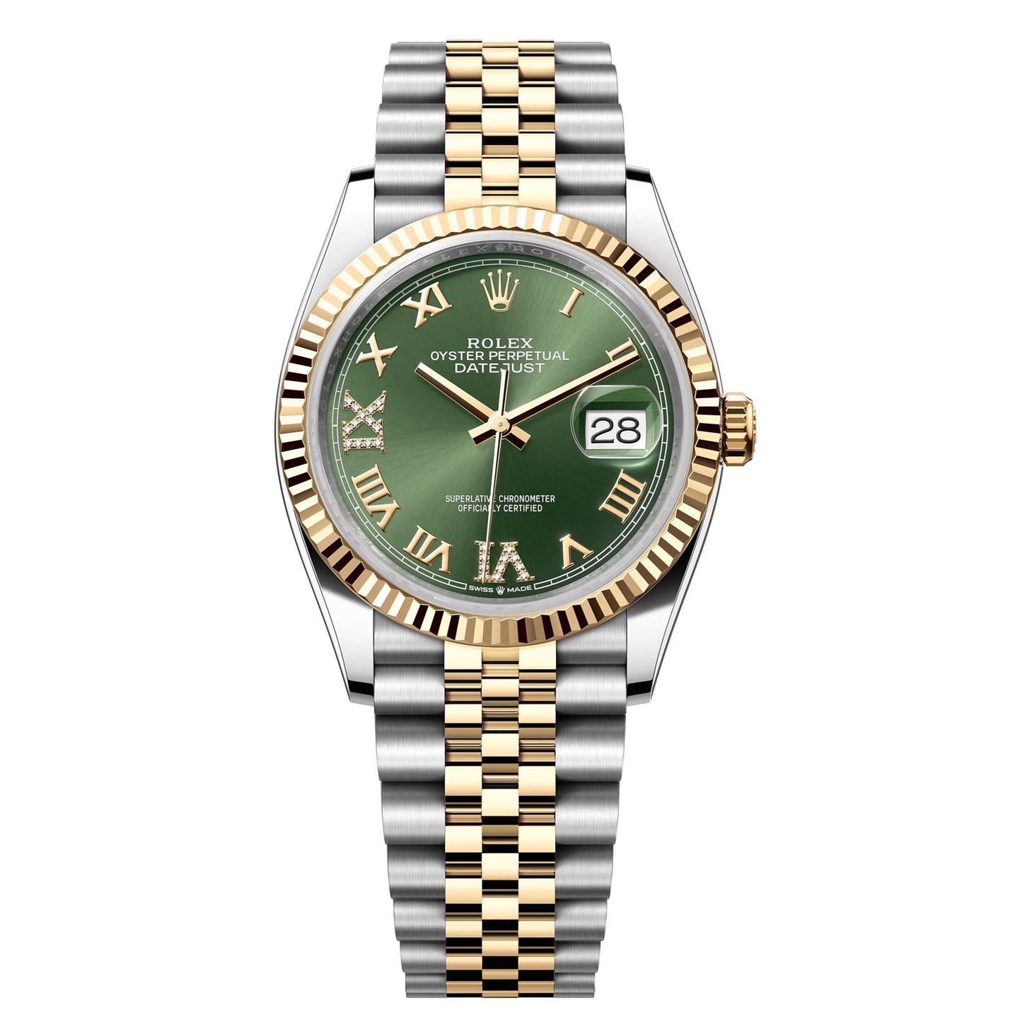 datejust 36 steel & gold jubilee