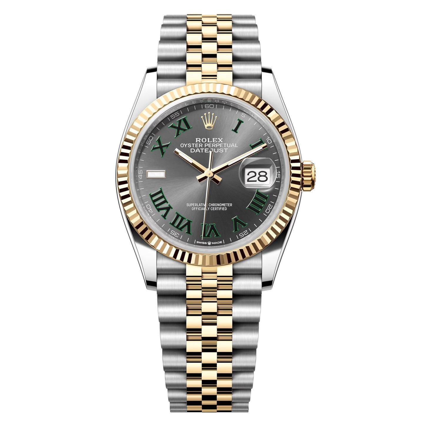 datejust 36 steel & gold jubilee