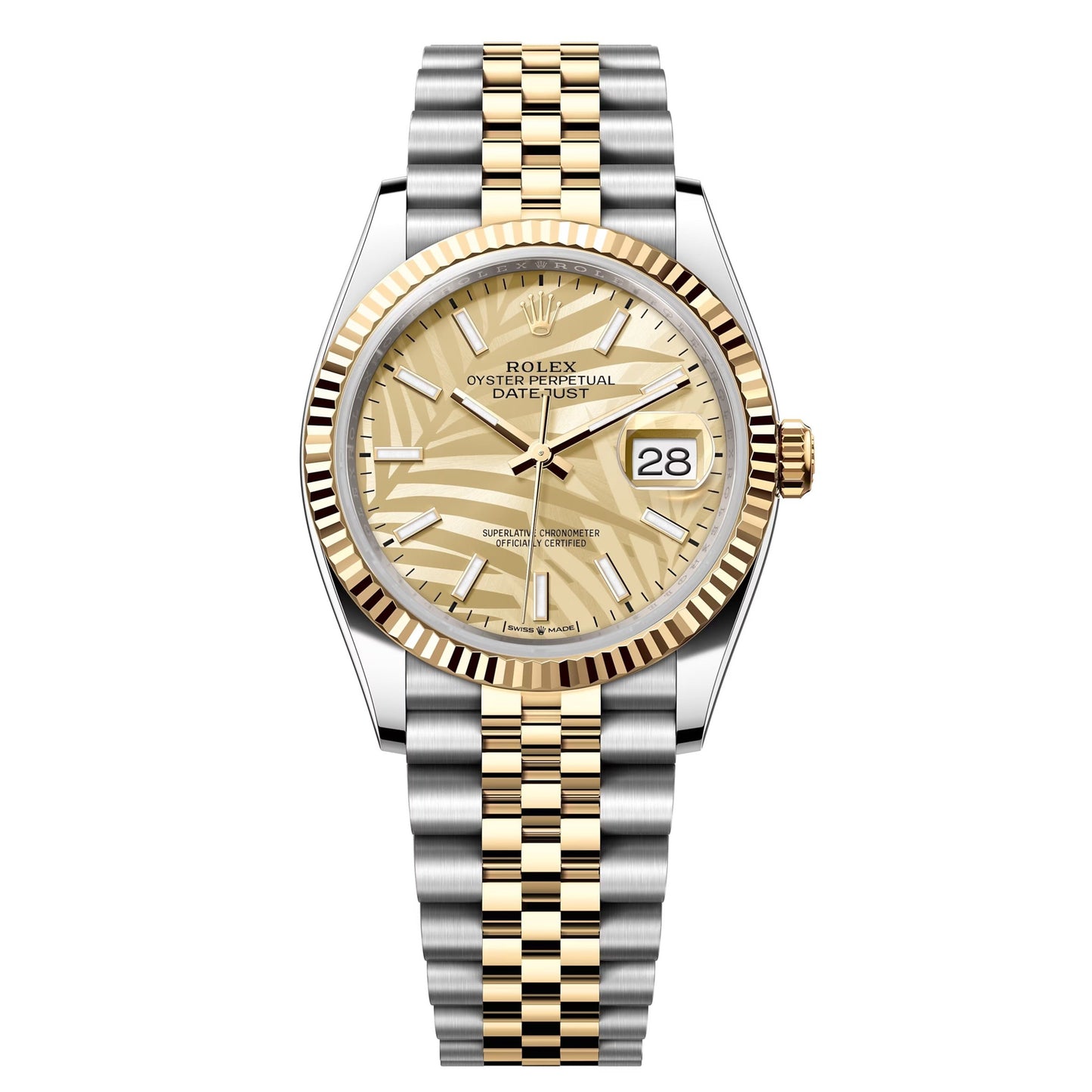 datejust 36 steel & gold jubilee