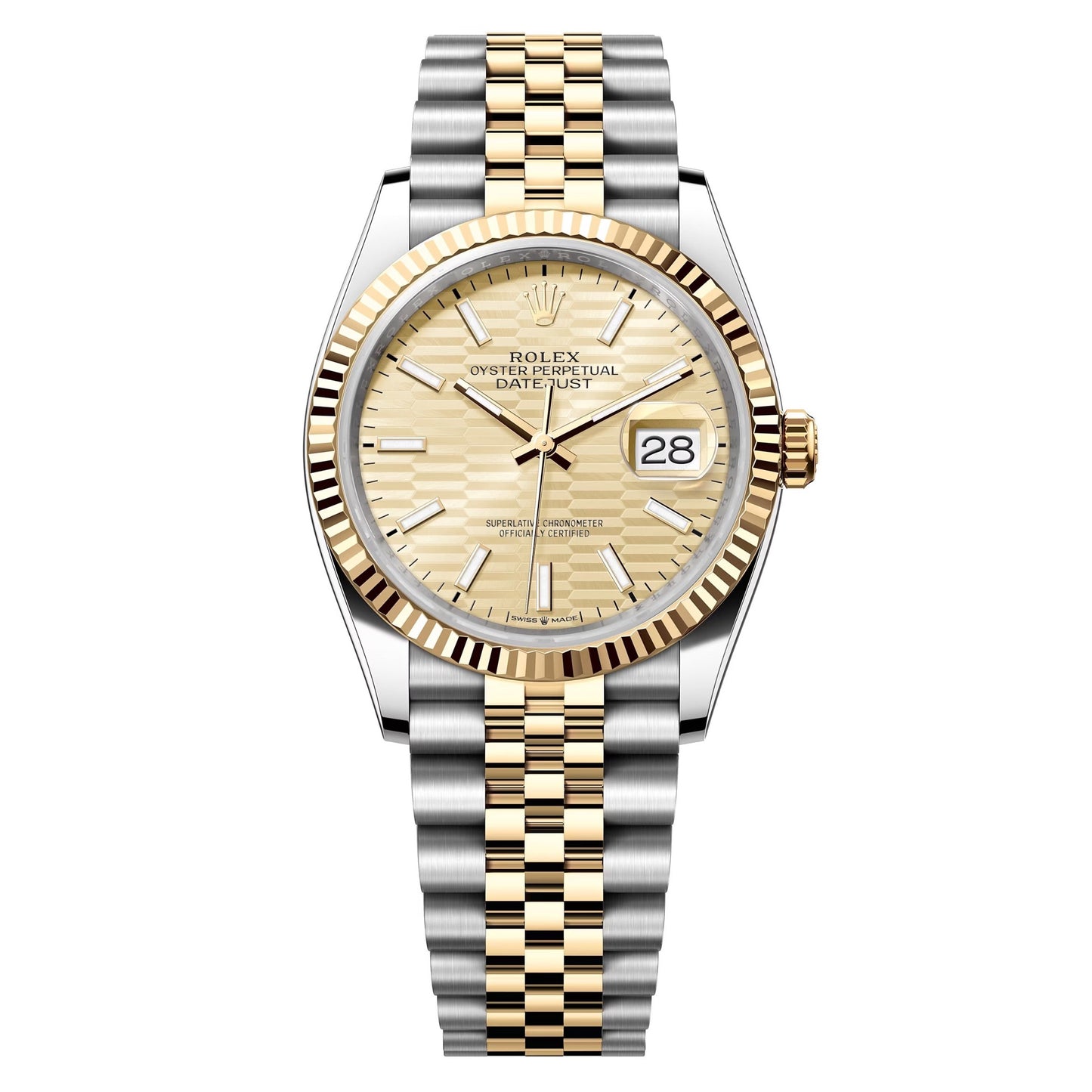 datejust 36 steel & gold jubilee