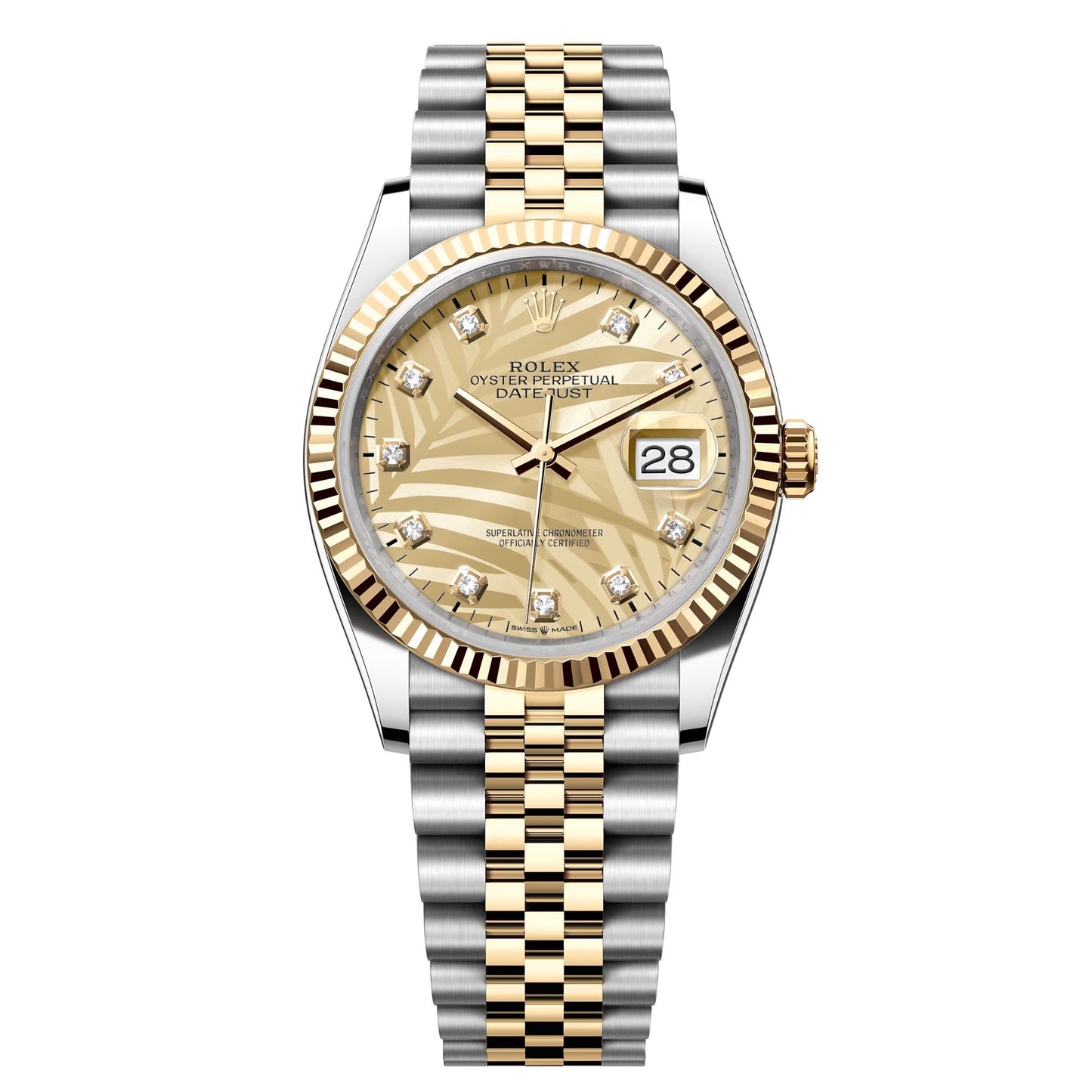 datejust 36 steel & gold jubilee