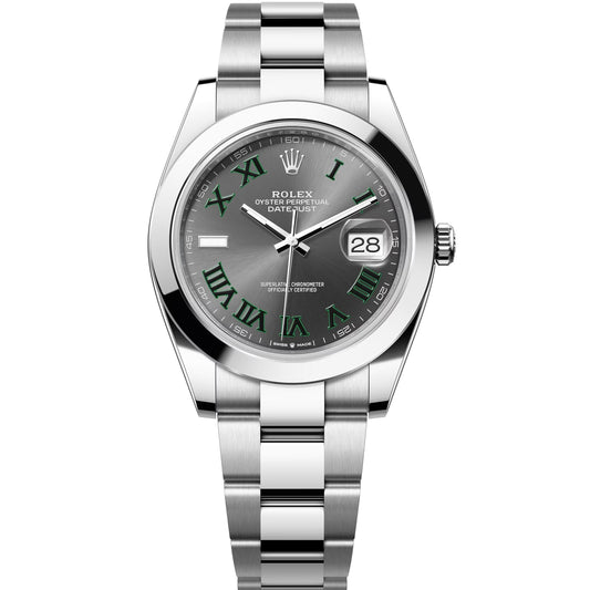 rolex datejust 41 oystersteel