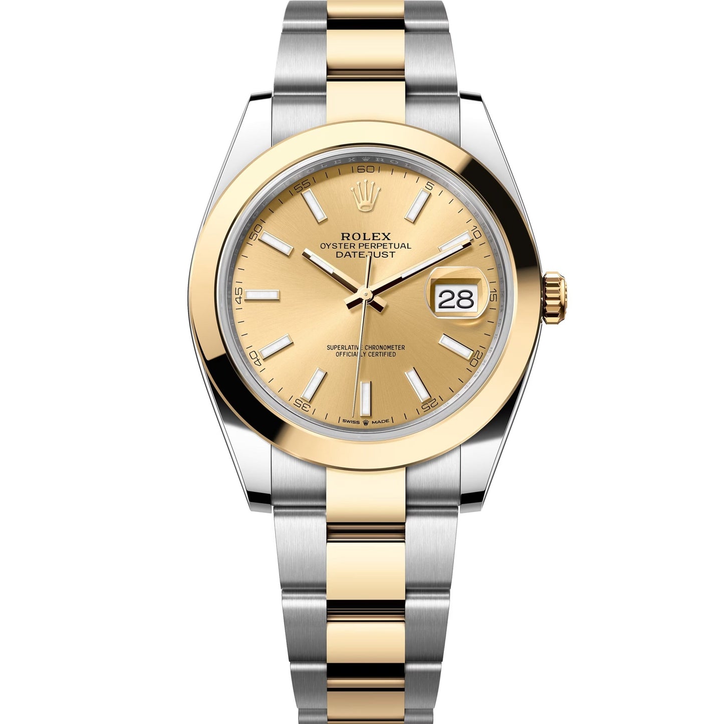 datejust 41 steel&gold oyster smooth