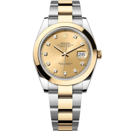 datejust 41 steel&gold oyster smooth