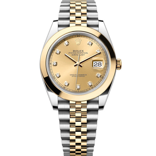 datejust 41 steel&gold jubilee smooth