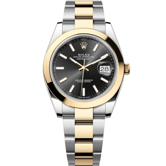 datejust 41 steel&gold oyster smooth