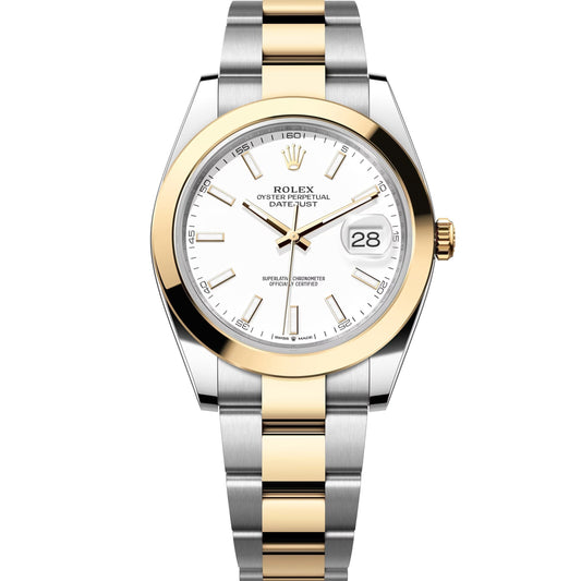 datejust 41 steel&gold oyster smooth