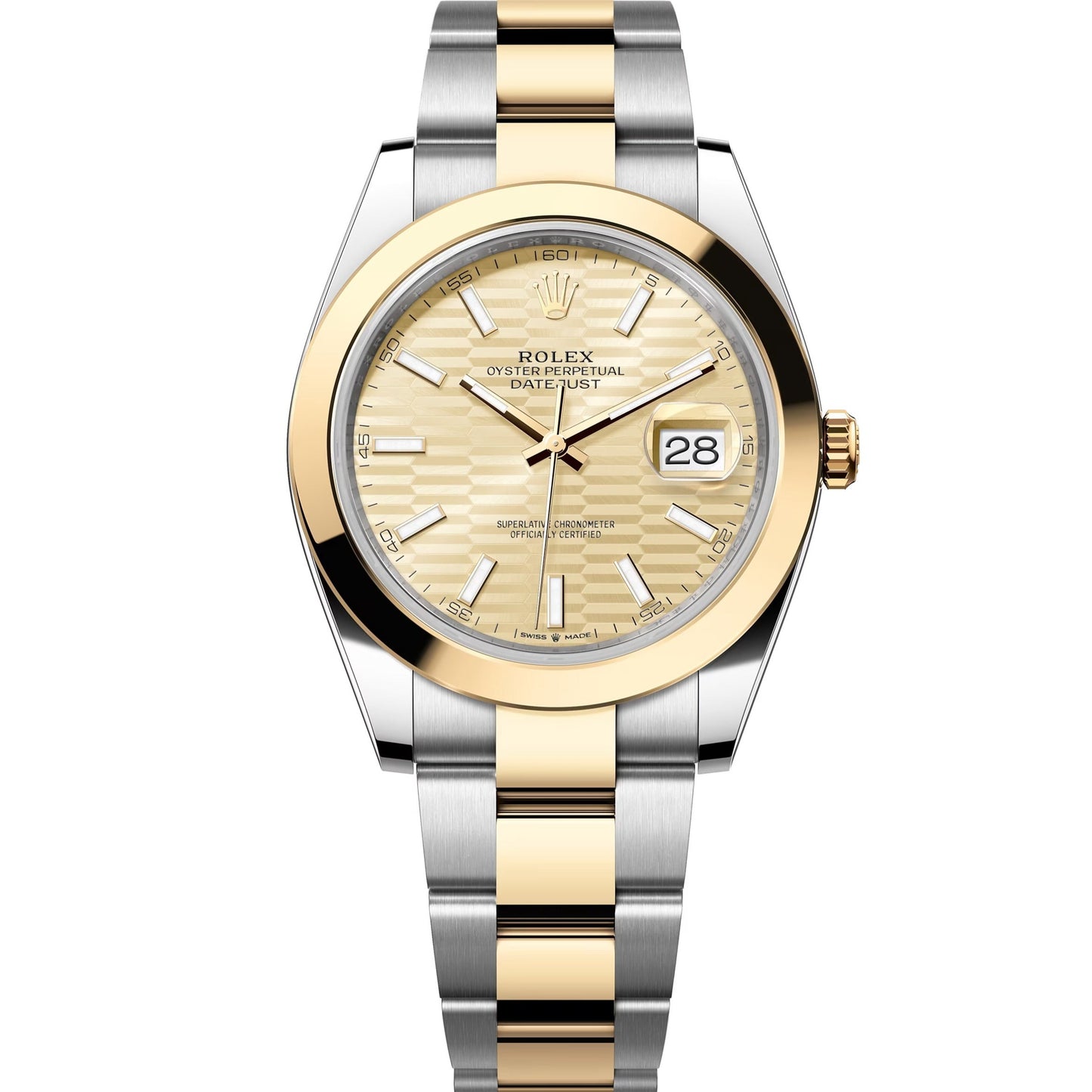 datejust 41 steel&gold oyster smooth