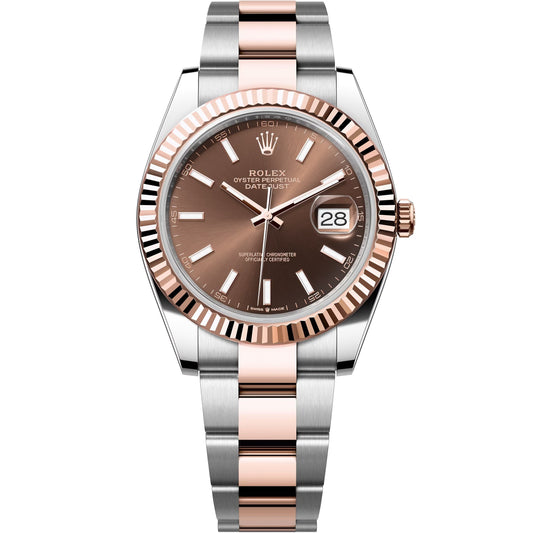 datejust 41 oyster rose gold