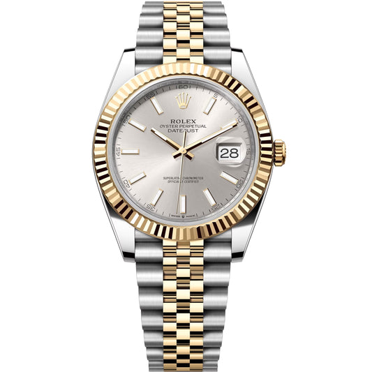 datejust 41 steel&gold fluted