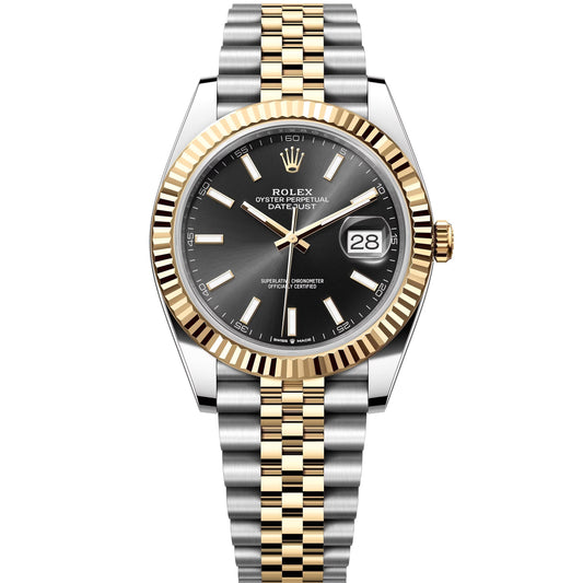 datejust 41 steel&gold fluted