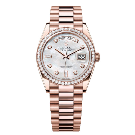 day-date rose gold 36 diamonds